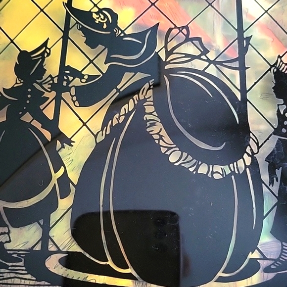 Vintage Reverse Painting Silhouette - Picture 4 of 5